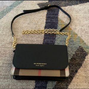 Burberry check crossbody